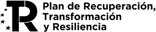 Logo plan de recuperación, transformación y resiliencia
