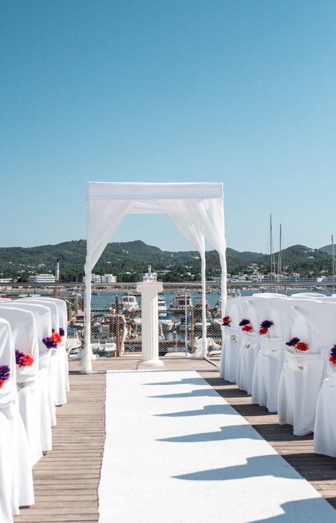 boda5 Ceremonia de boda con vistas al mar